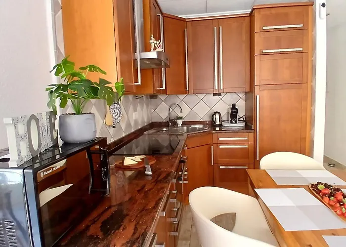 度假居 Bungalo De Ines Con 2 Terrazas Y Patio